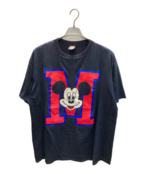 DISNEY DESIGNS（ディズニー・デザインズ）DISNEY DESIGNS (ディズニー・デザインズ) キャラクタープリントTシャツ ネイビー サイズ:表記なしの古着・服飾アイテム