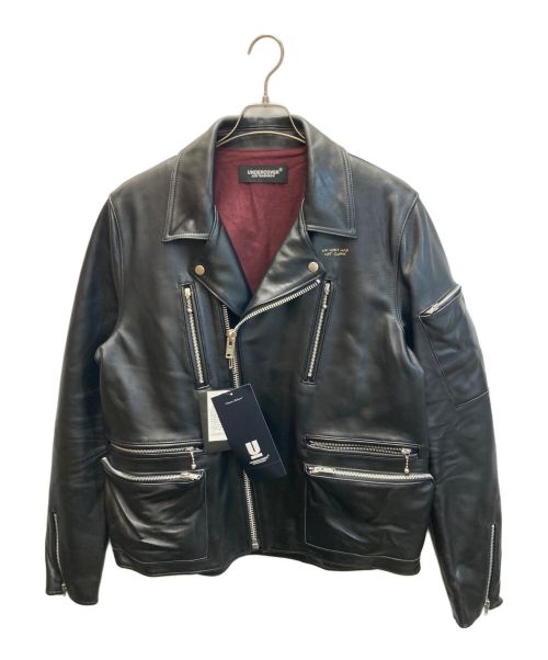 UNDERCOVER（アンダーカバー）UNDERCOVER (アンダーカバー) LEATHER RIDERS ブラック サイズ:SIZE 4の古着・服飾アイテム