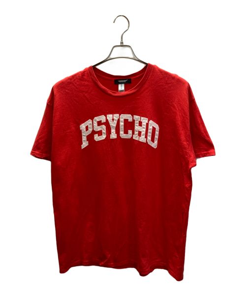 UNDERCOVER（アンダーカバー）UNDERCOVER (アンダーカバー) PSYCHO S/S Tee レッド サイズ:XLの古着・服飾アイテム