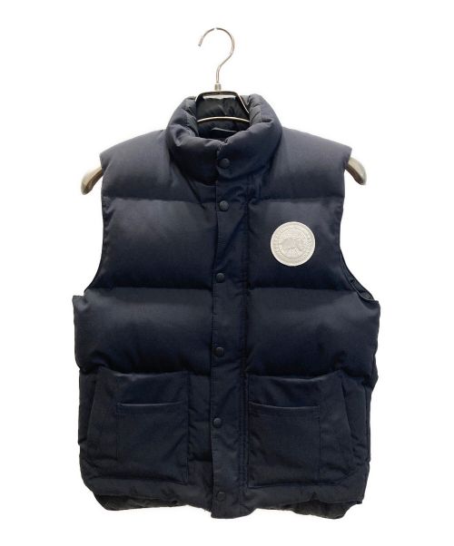 CANADA GOOSE（カナダグース）CANADA GOOSE (カナダグース) WINDSOR VEST ネイビー サイズ:XSの古着・服飾アイテム