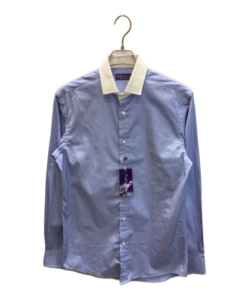 RALPH LAUREN Purple Label（ラルフ ローレン パープル レーベル）RALPH LAUREN Purple Label (ラルフ ローレン パープル レーベル) ドレスシャツ ブルー サイズ:SIZE 15の古着・服飾アイテム