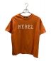 UNDERCOVER jun takahashi（アンダーカバー ジュン タカハシ）の古着「REBELTシャツ」｜オレンジ