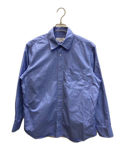 FOLL（フォル）FOLL (フォル) broad heavy washed shirt ブルー サイズ:2の古着・服飾アイテム