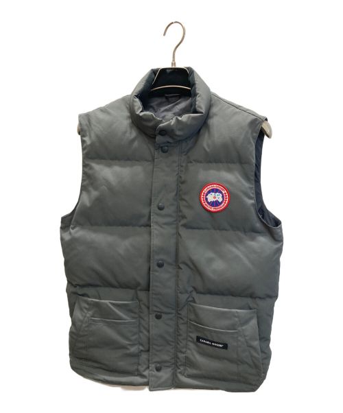 CANADA GOOSE（カナダグース）CANADA GOOSE (カナダグース) Freestyle Crew Vest グレー サイズ:Sの古着・服飾アイテム