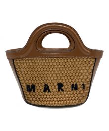 MARNI（マルニ）の古着「カゴショルダーバッグ」｜ブラウン