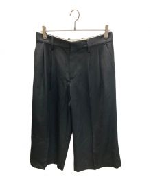 J.W.ANDERSON（ジェイダブリューアンダーソン）の古着「TAILORED CROPPED TROUSERS」｜ブラック