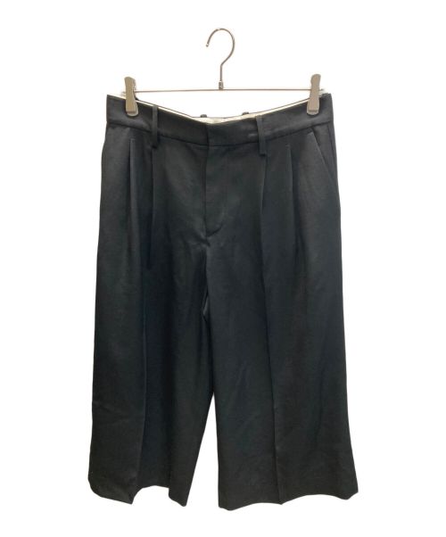 J.W.ANDERSON（ジェイダブリューアンダーソン）J.W.ANDERSON (ジェイダブリューアンダーソン) TAILORED CROPPED TROUSERS ブラック サイズ:SIZE UK 38の古着・服飾アイテム