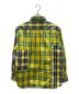 dip ltd (ディテール イン パーフェクション) BEAMS PLUS (ビームスプラス) Check Comb shirt イエロー サイズ:M：3980円