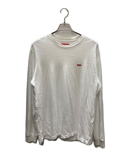 SUPREME（シュプリーム）SUPREME (シュプリーム) Small Box L/S Tee ホワイト サイズ:Sの古着・服飾アイテム