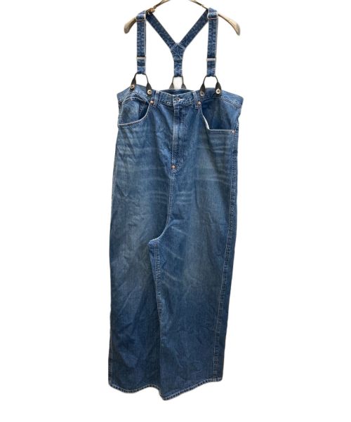 RHODOLIRION（ロドリリオン）RHODOLIRION (ロドリリオン) 5POCKETS SUSPENDER PANT インディゴ サイズ:SIZE Sの古着・服飾アイテム