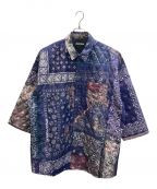 NEIGHBORHOODネイバーフッド）の古着「QUILT-B / E-SHIRT」｜ネイビー