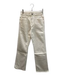 KHAITE（ケイト）の古着「VIVIAN BOOTCUT FLARE DENIM」｜アイボリー