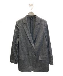 theory（セオリー）の古着「ECO SHARKSKIN DB BOY JKT」｜グレー