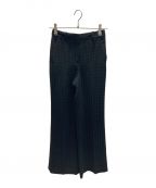 theoryセオリー）の古着「Check Crepe Talbert Trouser GH」｜ブラック