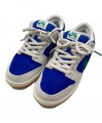 NIKE SBナイキエスビー）の古着「DUNK LOW PRO」｜ホワイト×ブルー