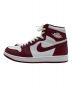 NIKE (ナイキ) AIR JORDAN 1 RETRO HIGH OG ボルドー×ホワイト サイズ:SIZE 28.5cm：15000円