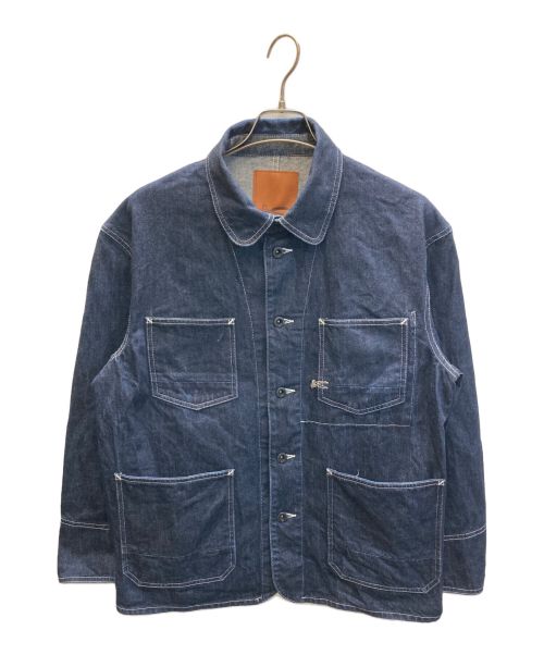 Denham（デンハム）Denham (デンハム) COVERALL BUDDY JACKET インディゴ サイズ:Sの古着・服飾アイテム