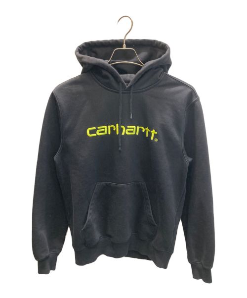 Carhartt WIP（カーハート）Carhartt WIP (カーハート) HOODED CARHARTT SWEAT ブラック サイズ:SIZE XSの古着・服飾アイテム