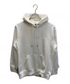 THE NORTH FACEザ ノース フェイス）の古着「Square Logo Hoodie」｜ホワイト