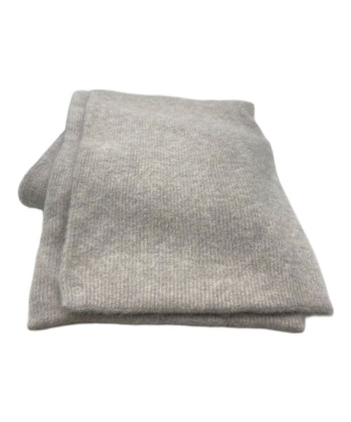 UNFIL（アンフィル）UNFIL (アンフィル) stretch superkid mohair scarf ベージュの古着・服飾アイテム