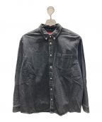 SUPREMEシュプリーム）の古着「Applique Denim Shirt」｜インディゴ