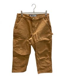 CarHartt（カーハート）の古着「B01 DOUBLE FRONT WORK DUNGAREE」｜ブラウン