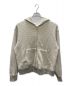 Khakis（カーキス）の古着「FADED WAFFLE FULL ZIP HOODIE」｜アイボリー