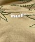 中古・古着 HUF (ハフ) PLANTLIFE FLEECE HOODIE ブラウン サイズ:S：8000円