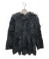 COMME des GARCONS（コムデギャルソン）の古着「Faux Fur Blouse」｜ブラック