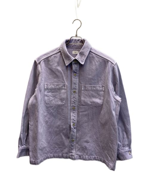 RHC Ron Herman（アールエイチシー ロンハーマン）RHC Ron Herman (アールエイチシー ロンハーマン) Drill Shirt パープル サイズ:Mの古着・服飾アイテム