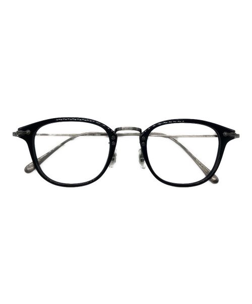 OLIVER PEOPLES（オリバーピープルズ）OLIVER PEOPLES (オリバーピープルズ) Davitt  伊達眼鏡 ブラック サイズ:48□23-145の古着・服飾アイテム