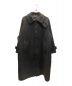 CLEL（クレイル）の古着「Tech Melton Loose Soutien Collar Coat」｜グレー