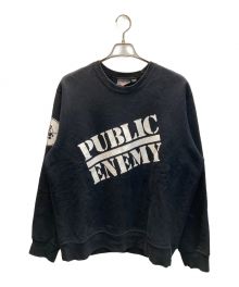 UNDERCOVER×SUPREME（アンダーカバー×シュプリーム）の古着「Public Enemy Crewneck Sweatshirt」｜ブラック