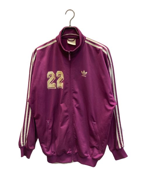 adidas（アディダス）adidas (アディダス) 80's トラックジャケット パープル サイズ:Ｆの古着・服飾アイテム