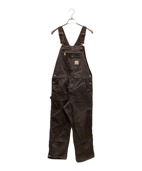 CarHartt（カーハート）CarHartt (カーハート) DUCK BIB OVERALL ブラウン サイズ:34の古着・服飾アイテム