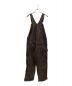 CarHartt (カーハート) DUCK BIB OVERALL ブラウン サイズ:34：7000円