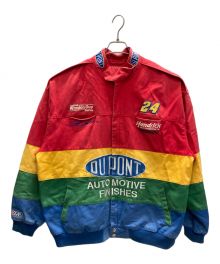 CHASE authentics（チェイスオーセンティック）の古着「90'sDUPONTレーシングジャケット」｜マルチカラー