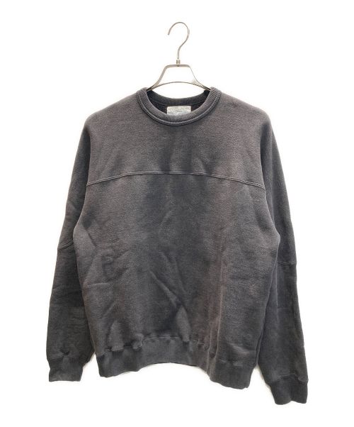 FOLL（フォル）FOLL (フォル) antique sweat football crew ブラック サイズ:2の古着・服飾アイテム