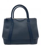 ANYA HINDMARCHアニヤハインドマーチ）の古着「Ebury Small Zipped Tote」｜ネイビー