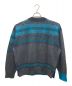 sacai (サカイ) Nordic Knit Pullover グレー×ブルー サイズ:3：27000円