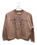 DAIRIKUダイリク）の古着「Strange Beach Title Sweater」｜ブラウン