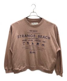 DAIRIKU（ダイリク）の古着「Strange Beach Title Sweater」｜ブラウン