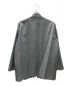 MARKA (マーカ) LAPELLESS SHIRT JACKET グレー サイズ:2：10000円