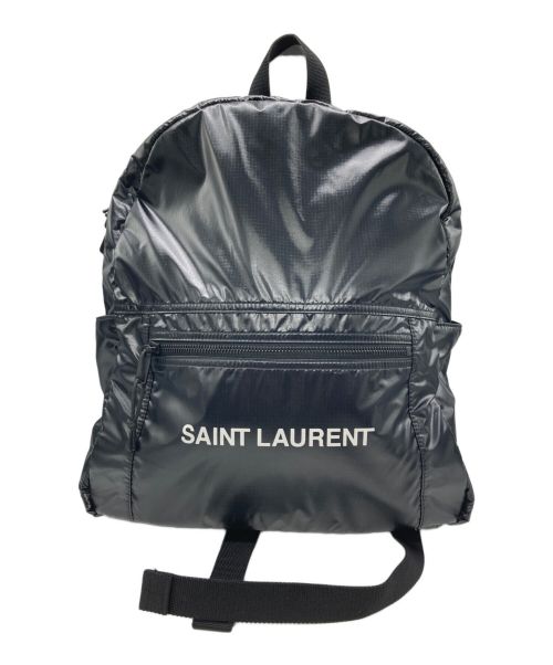 Saint Laurent Paris（サンローランパリ）Saint Laurent Paris (サンローランパリ) NUXX BACKPACK ブラックの古着・服飾アイテム