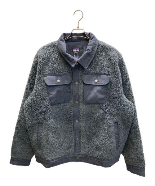 Patagonia（パタゴニア）Patagonia (パタゴニア) Retro-X Trucker Jkt グレー サイズ:XLの古着・服飾アイテム