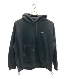 TIGHTBOOTH PRODUCTION（タイトブースプロダクション）の古着「Fleece BIG Logo Hoodie」｜ブラック