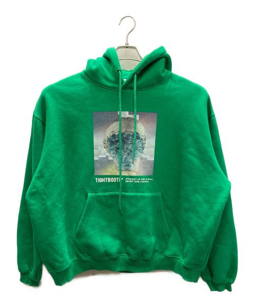 TIGHTBOOTH PRODUCTION（タイトブースプロダクション）TIGHTBOOTH PRODUCTION (タイトブースプロダクション) GREENERY STATUE HOODIE グリーン サイズ:Lの古着・服飾アイテム