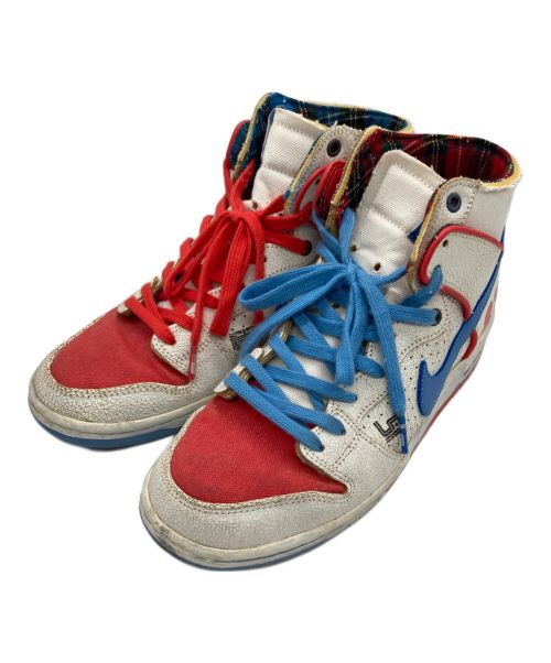 NIKE SB（ナイキエスビー）NIKE SB (ナイキエスビー) DUNK HIGH PRO DECON QS ホワイト サイズ:26.5㎝/US8.5 UK7.5の古着・服飾アイテム