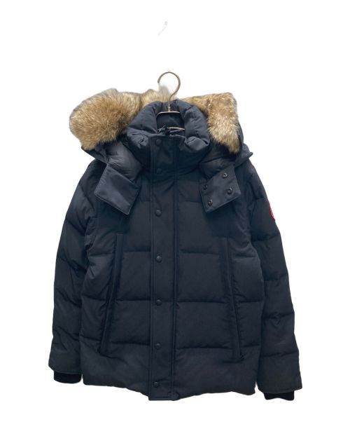 CANADA GOOSE（カナダグース）CANADA GOOSE (カナダグース) WYNDHAM PARKA ブラック サイズ:Sの古着・服飾アイテム