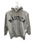 NAUTICA（ノーティカ）の古着「Arch Logo Sweat Hoodie」｜グレー